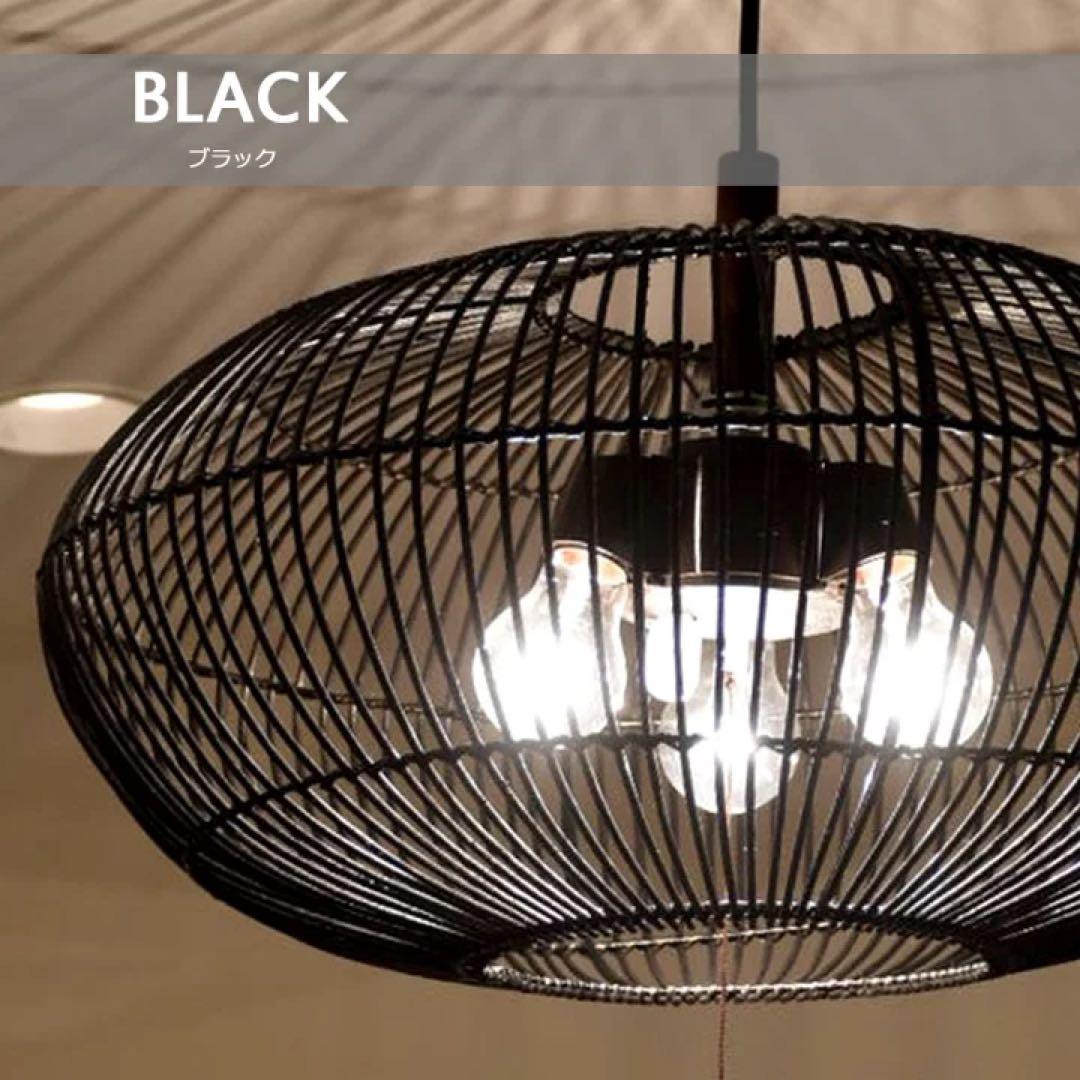 はる【訳あり】バリ島ラタン天井照明Φ50cm 通常18,150円がなんと！