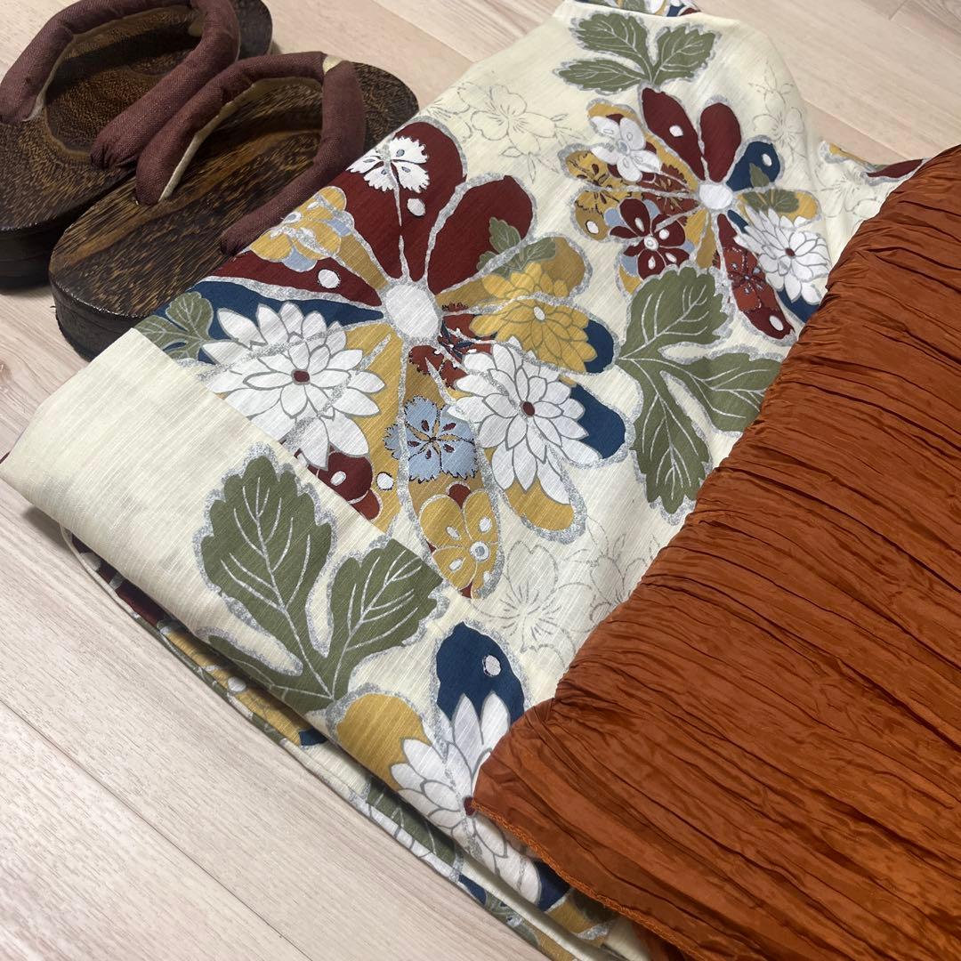 【古典菊】Dita 浴衣セット【ゆかた・帯・下駄】