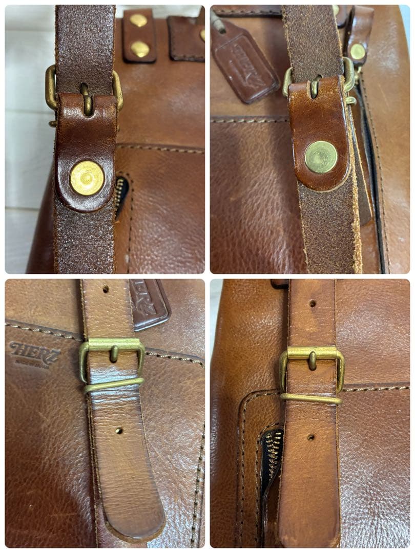 HERZ ヘルツ ラックスリュック キャメル リュックサック