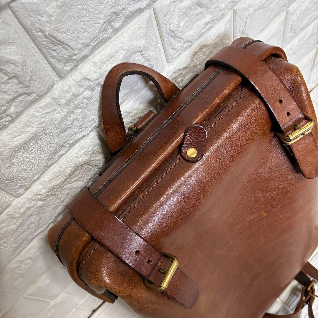 HERZ ヘルツ ラックスリュック キャメル リュックサック