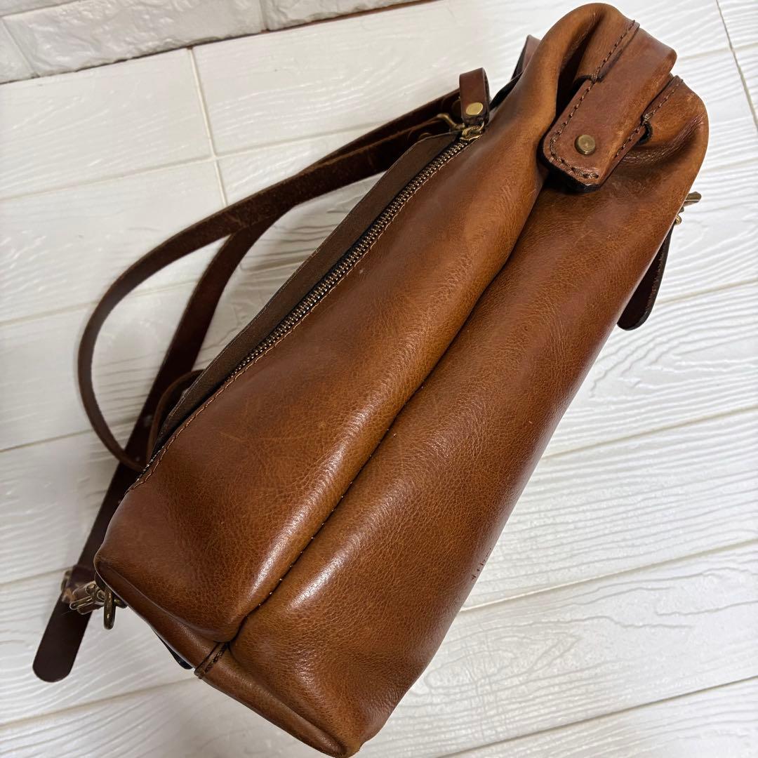 HERZ ヘルツ ラックスリュック キャメル リュックサック