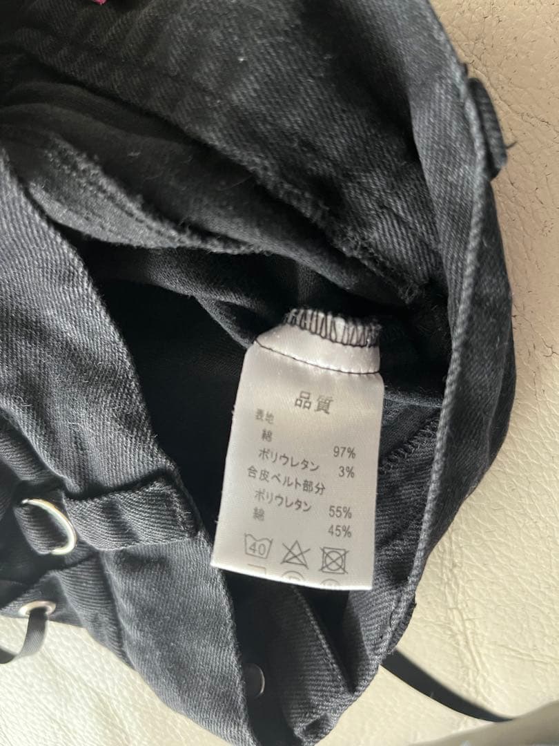 amilige 編み上げガーターベルト付きショートパンツ サイズS