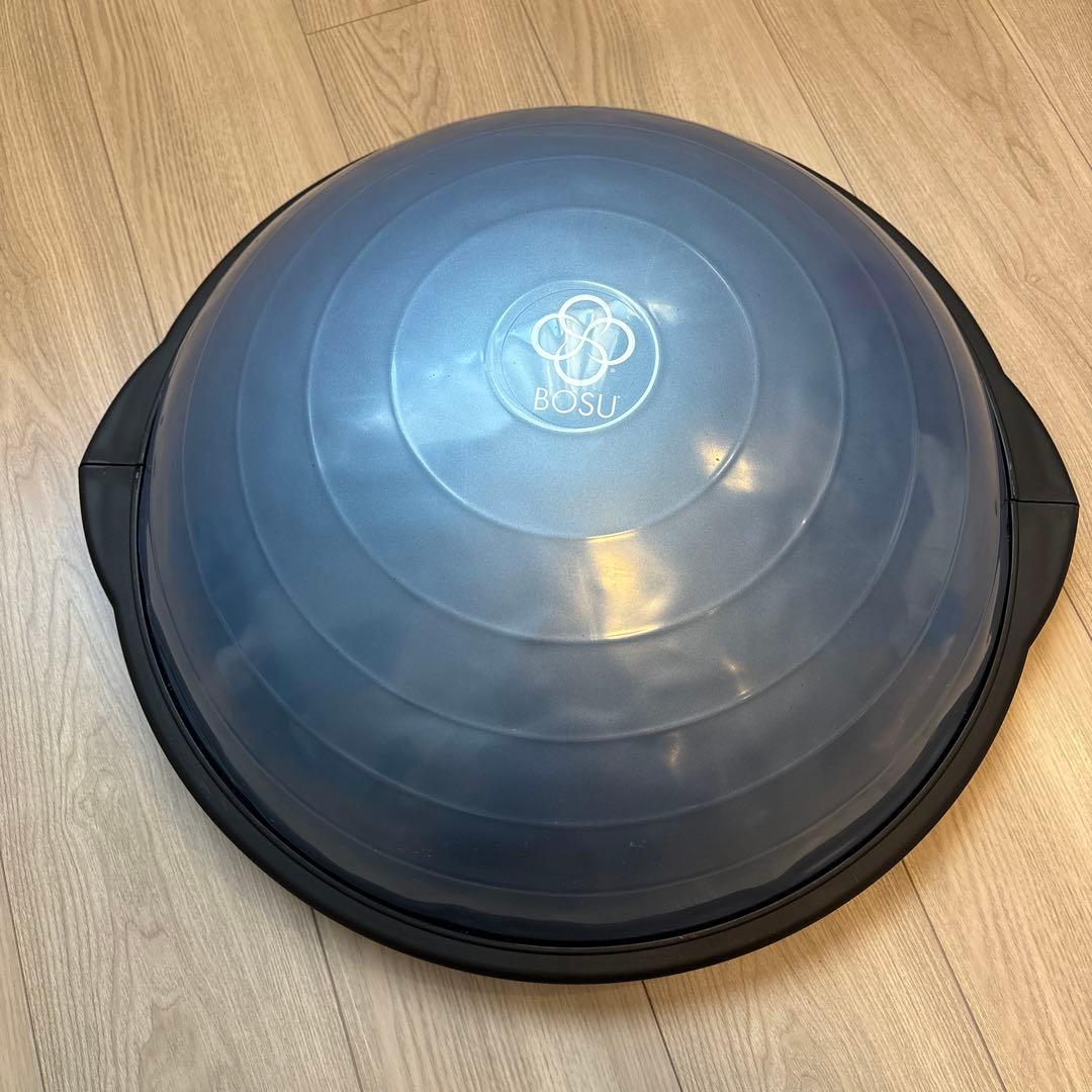 BOSU(ボス) バランストレーナー スポーツ　ブルーブラック　直径50cm