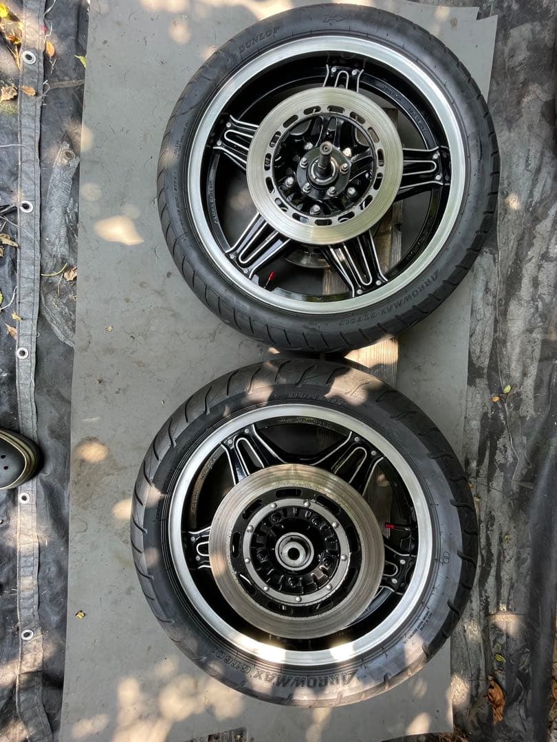 CB750F FB RC04 純正裏コムスターホイール