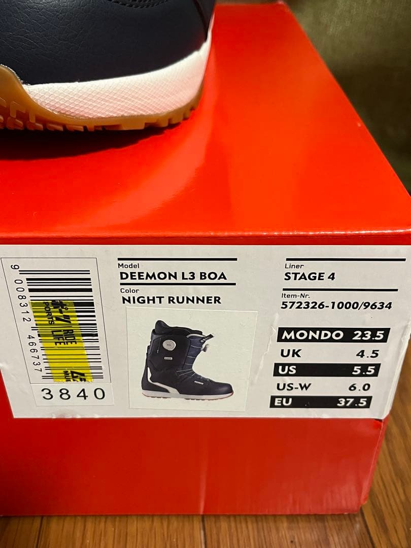 【ほぼ新品】DEELUXE DEEMON L3 BOA ブーツ 24-25