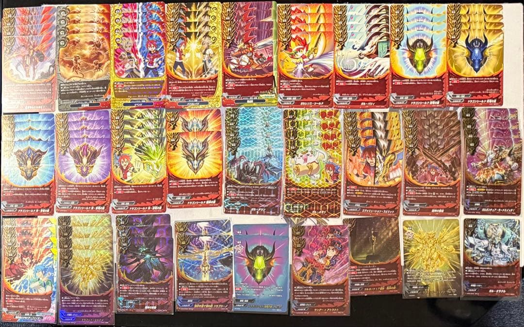 バディファイト デッキパーツ 神ガルガンチュア ドラゴン セット売り