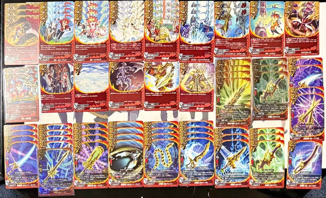 バディファイト デッキパーツ 神ガルガンチュア ドラゴン セット売り
