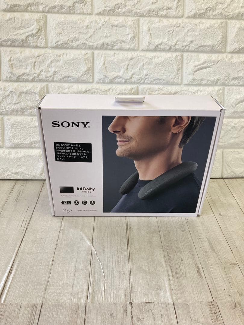 SONY SRS-NS7 ネックスピーカー(未使用•展示品)保証書付き
