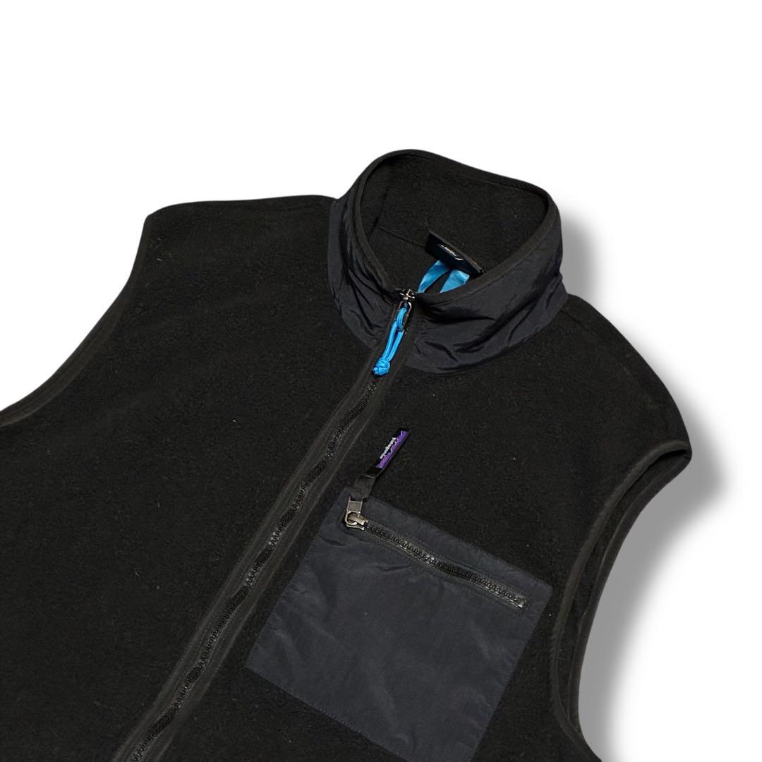 ［23aw］Patagonia“シンチラベスト“フリース パタゴニア ブラック
