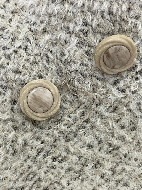 (K11156) Rossa アルパカ入りウールフォックスファー付きロングコート