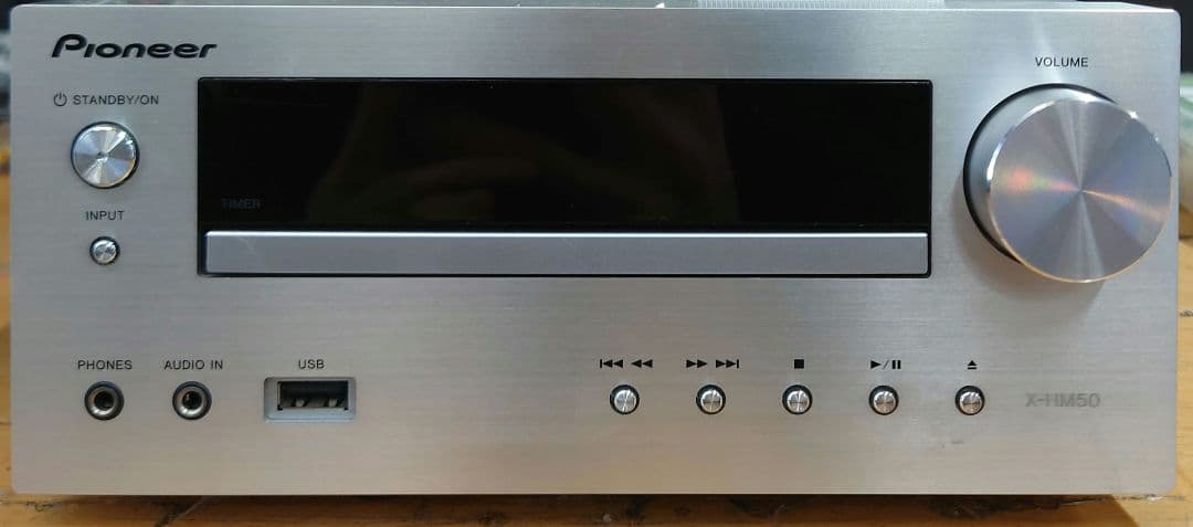 ■【リモコン付】PIONEER　X-HM50 CDミニコンポーネントシステム