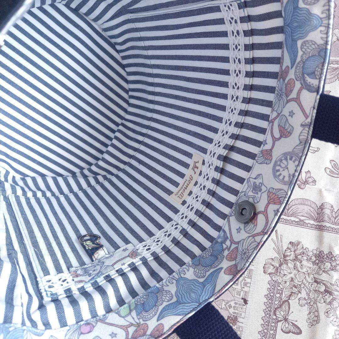 【専用】ジョリーフルール かごバッグ ハンドメイド