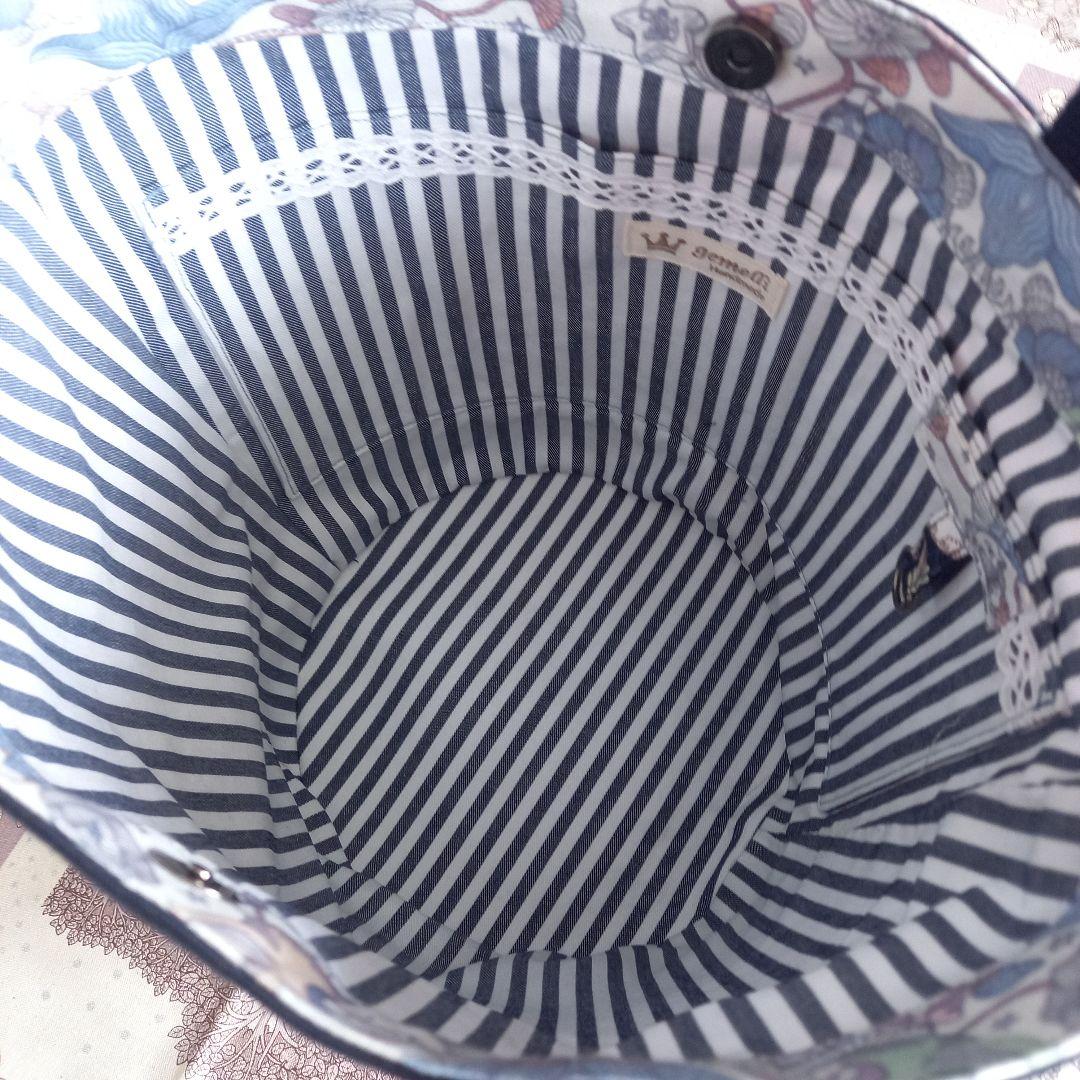 【専用】ジョリーフルール かごバッグ ハンドメイド