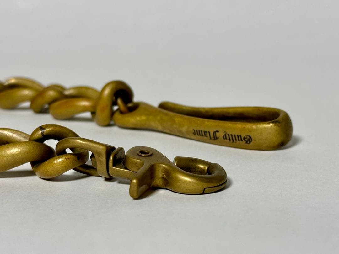 Guilty Flame ブラスウォレットチェーン 約30cm