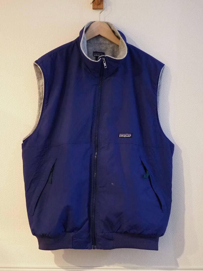 【98's】PATAGONIA シェルドシンチラベスト ベリー