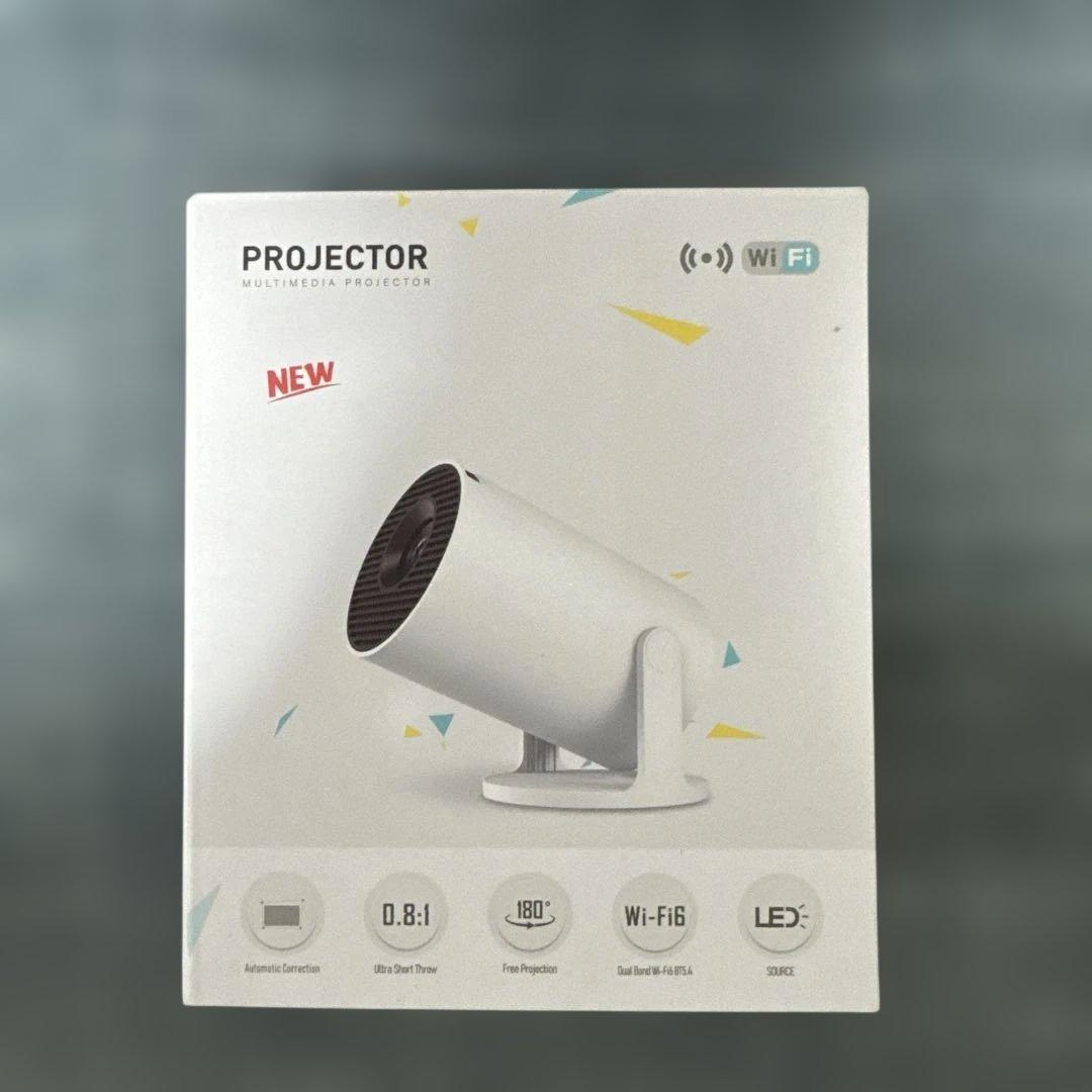 家庭用プロジェクター 1080P Android TV搭載 Wi-Fi6