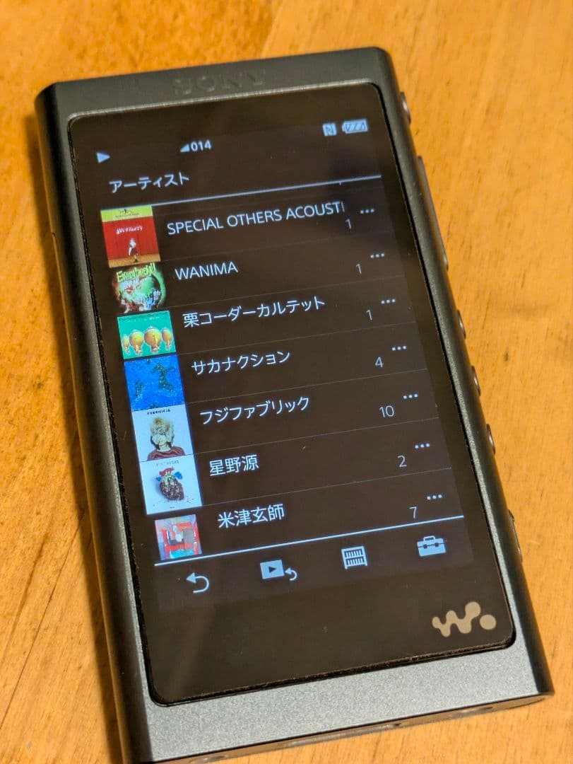 SONY ／WALKMAN Aシリーズ NW-A55 64GマイクロSD付