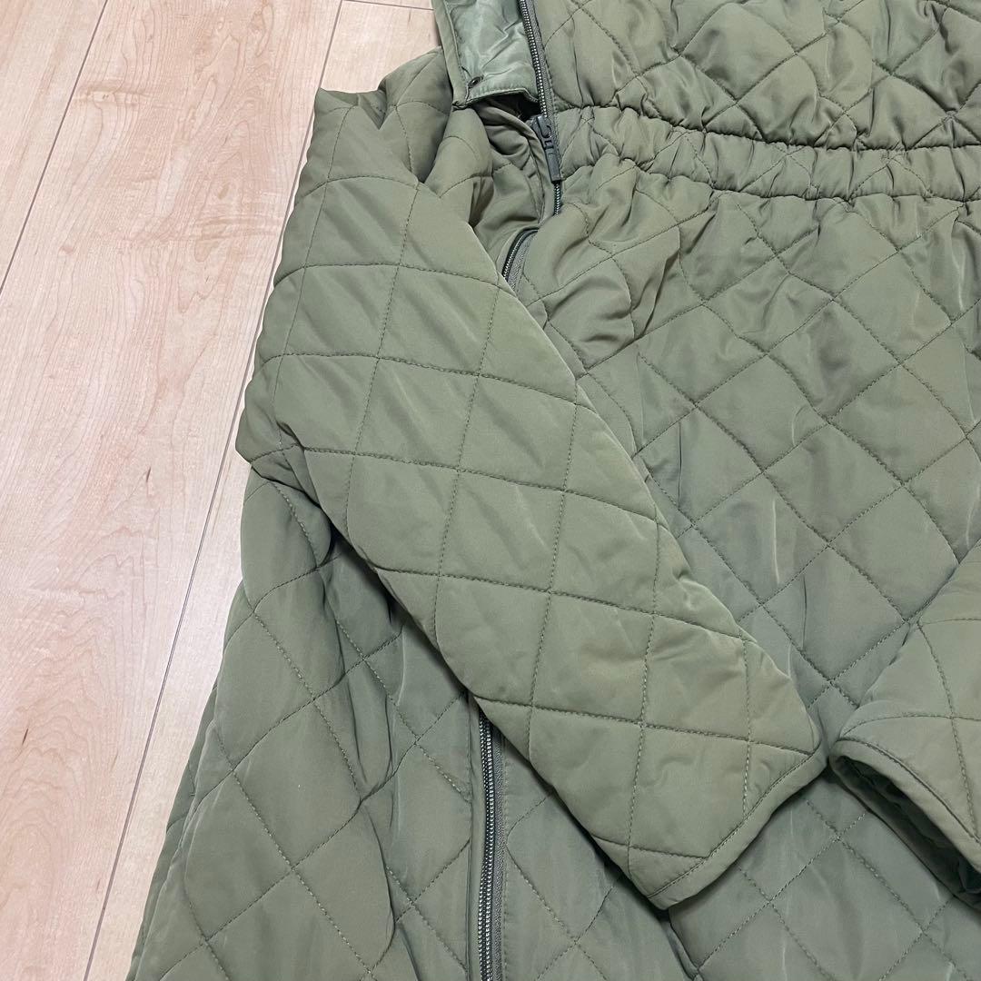 スウィートマミー ママコート 3way 抱っこ おんぶ キルティング カーキ L