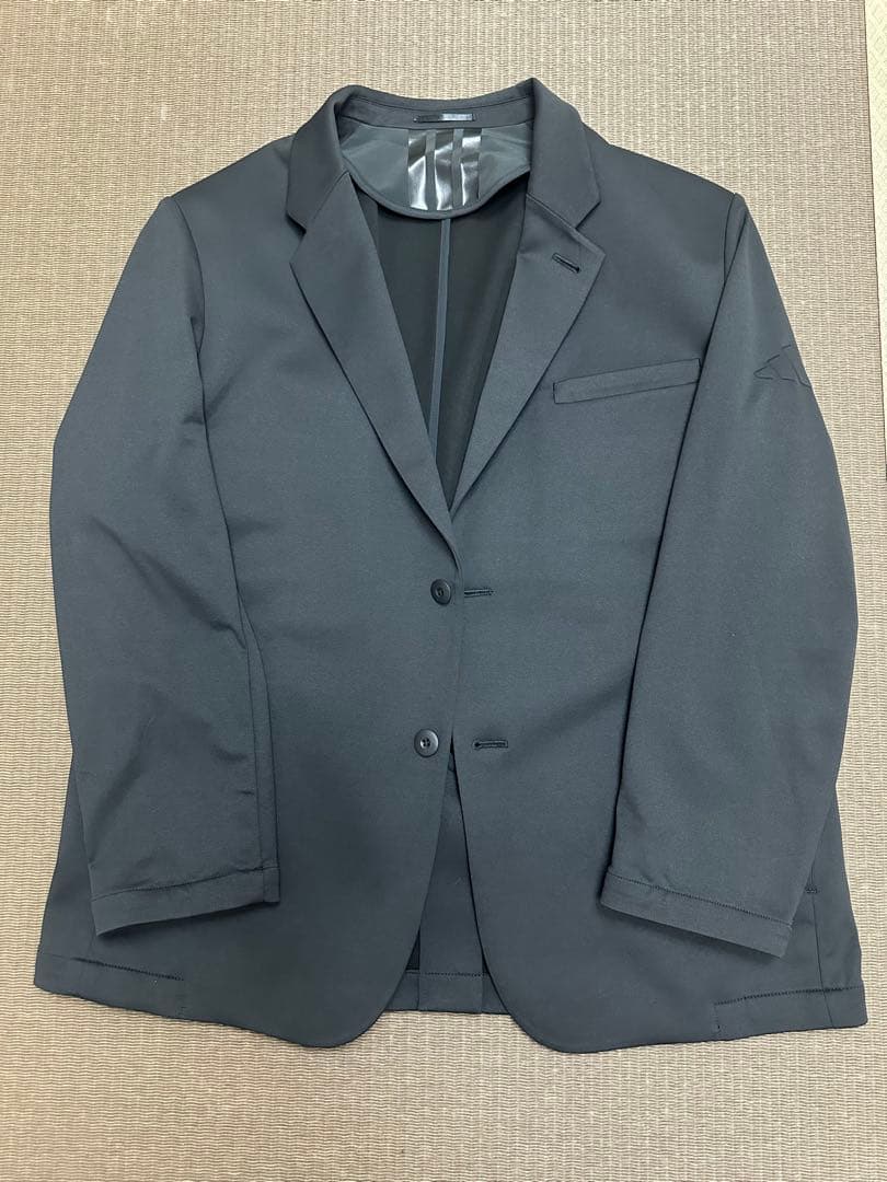 adidas(アディダス) プレミアムテーラードジャケットセットアップ黒