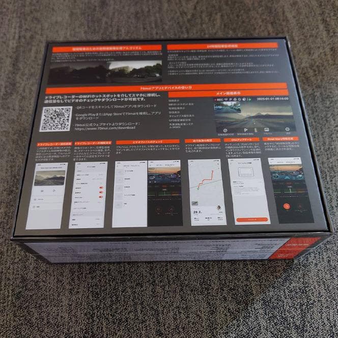 新品 F1.8 128GB 4K/FHD 70mai DashCamA800SE