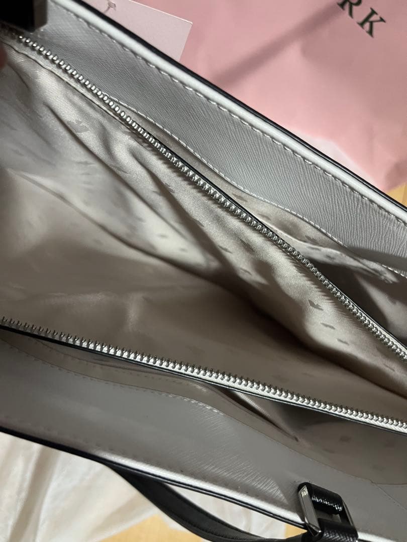 kate spade グレー トートバッグ