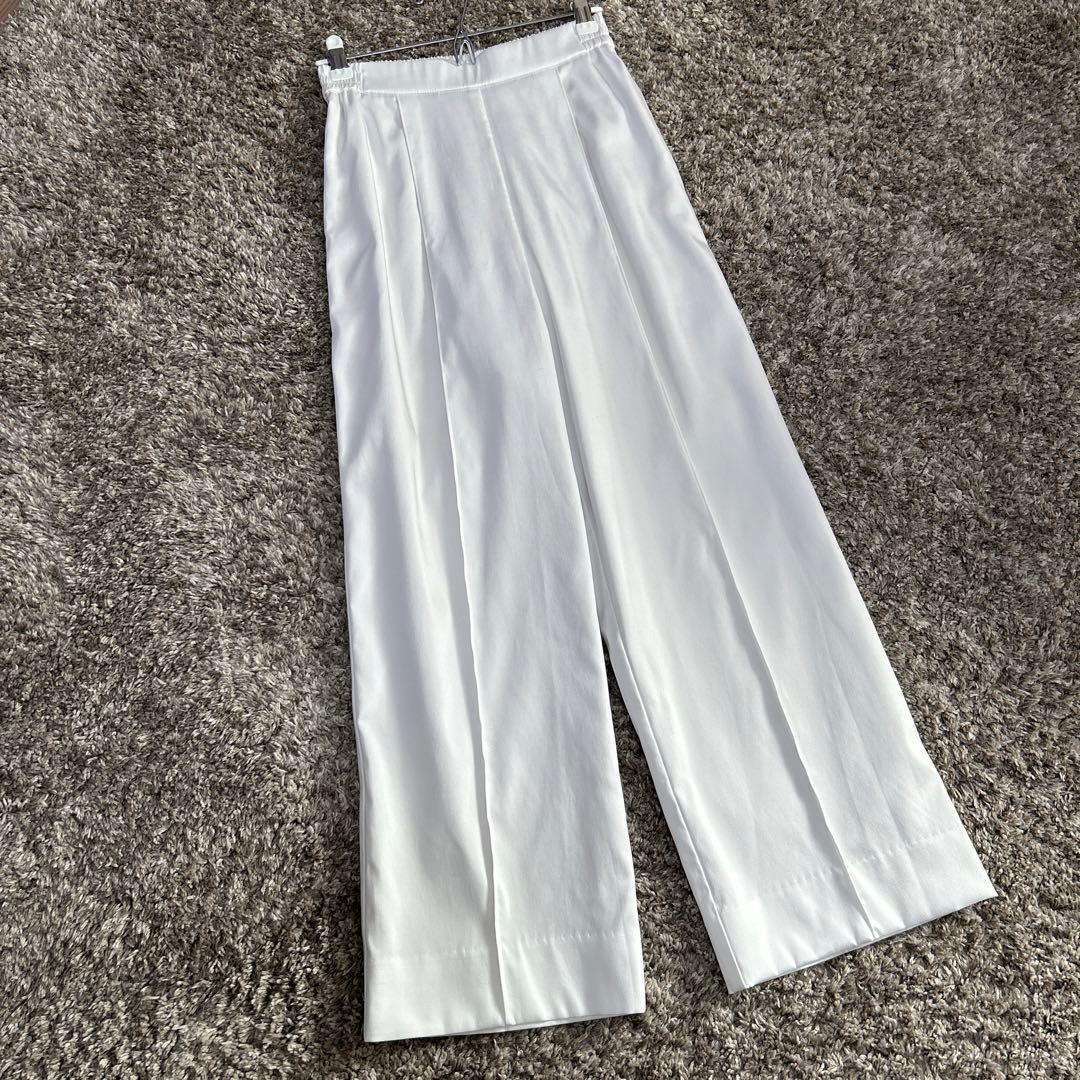 専用　yori ウィンターサテンワイドパンツ　34