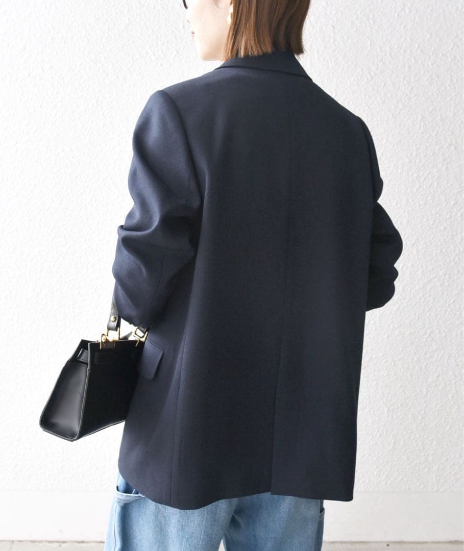 SHIPS any:〈洗濯機可能〉アイビー ブレザー ダブル ジャケット＊38