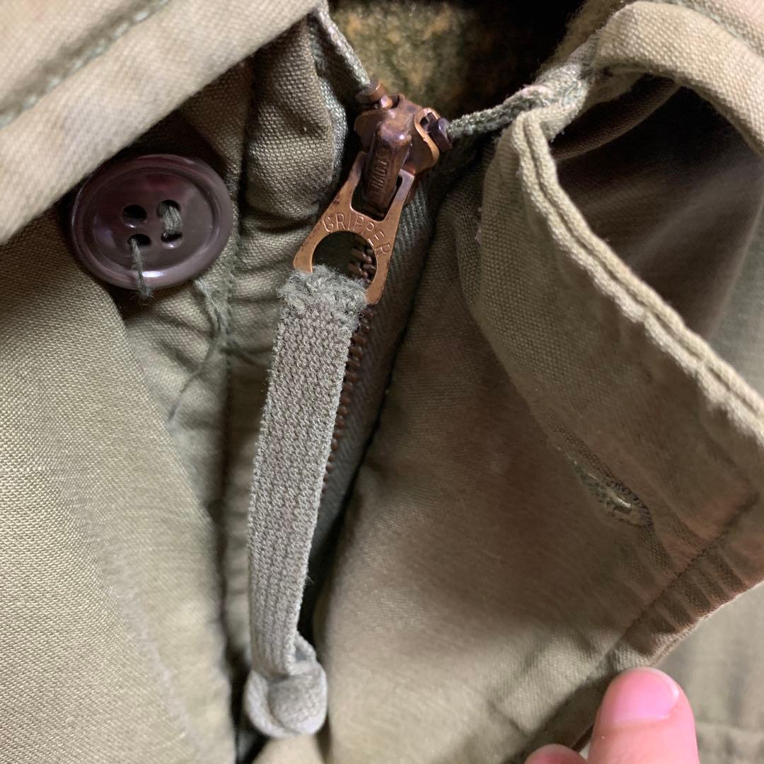 US.NAVY 70's A-2 デッキジャケット ステンシル　XL