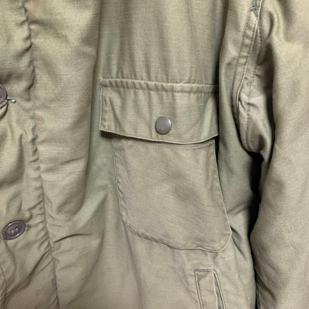 US.NAVY 70's A-2 デッキジャケット ステンシル　XL