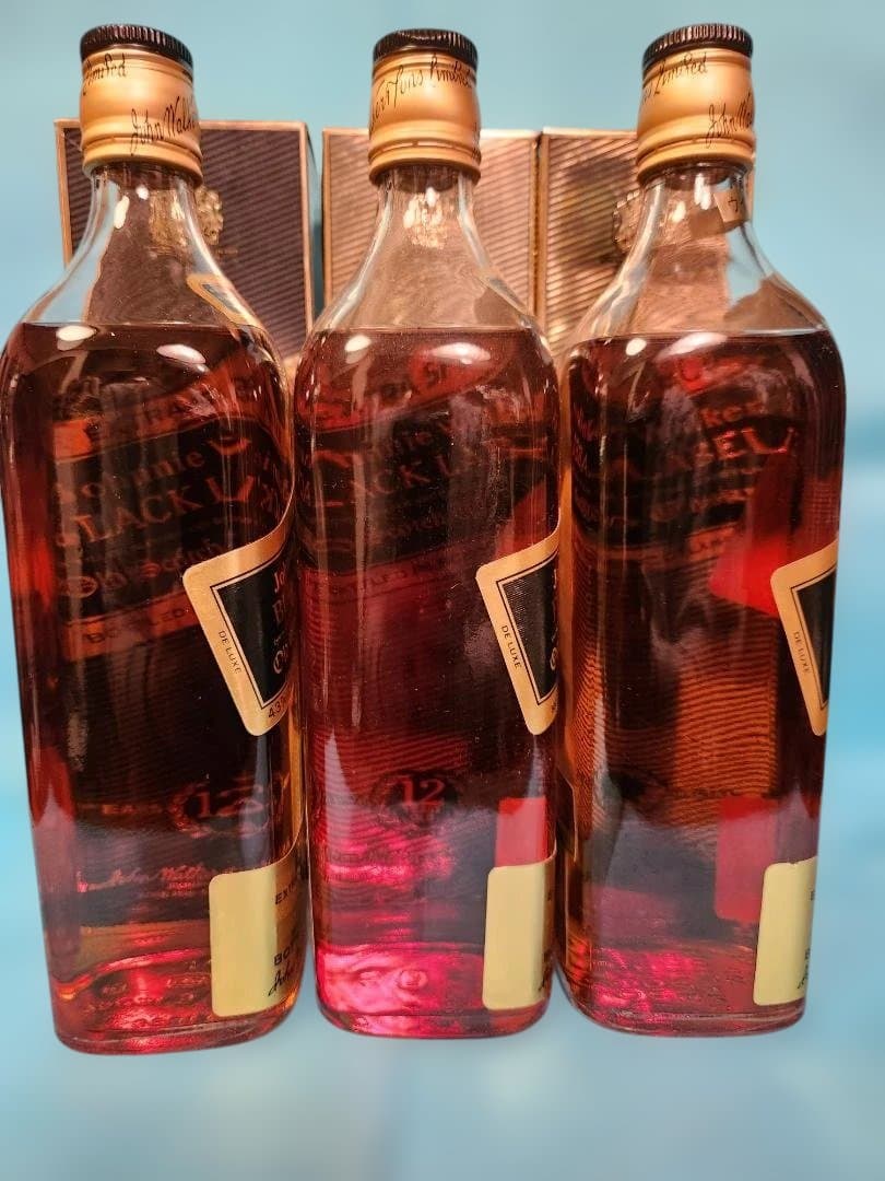 Johnnie Walker Black Label 12年 3本セット
