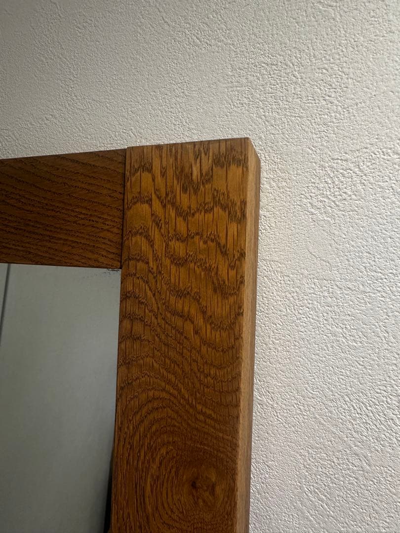 Unico 姿見　オーク製スタンドミラー 幅600mm 高さ1600mm