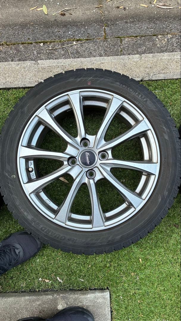 16インチ シルバーホイール タイヤセット