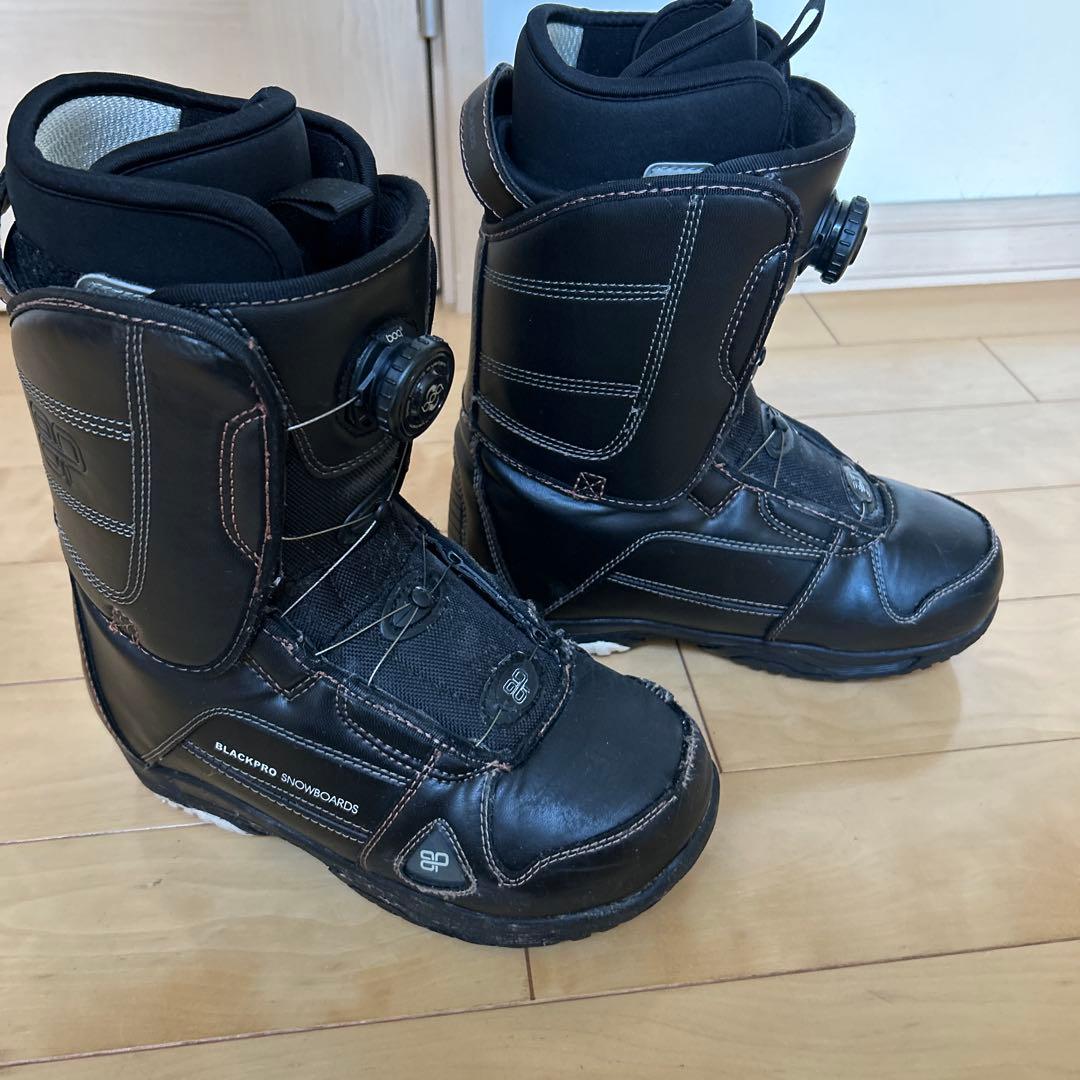 スノーボードブーツ　ブラックプロ　２５センチ