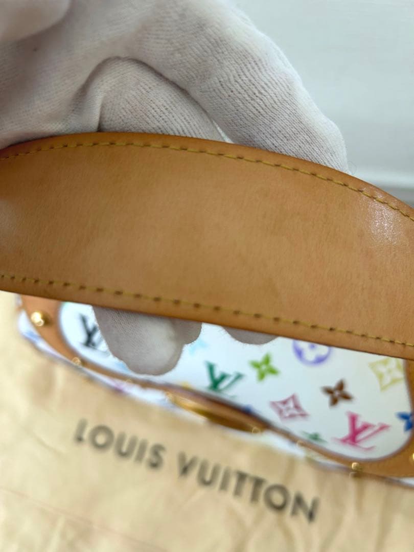 LOUISVUITTON ルイヴィトンバッグ ビバリーMMマルチカラーホワイト
