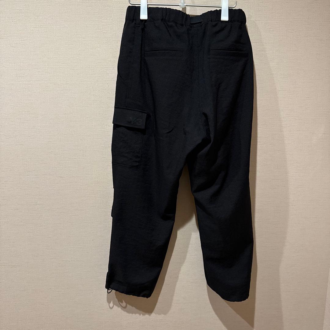 N*読様 Y-3 ブラック カーゴパンツ