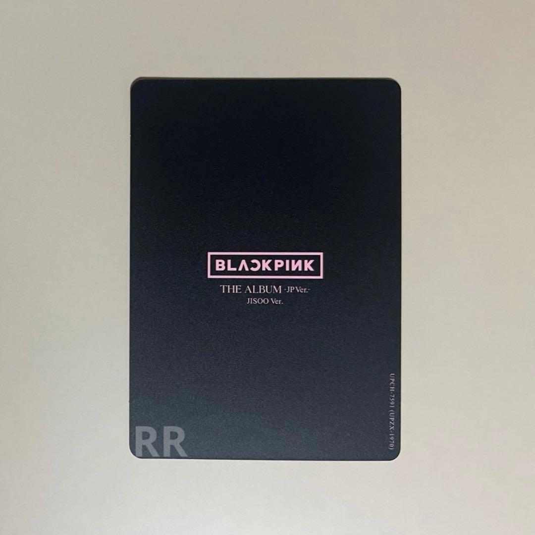 BLACKPINK JISOO ジス THE ALBUM JP ソロ盤 トレカ