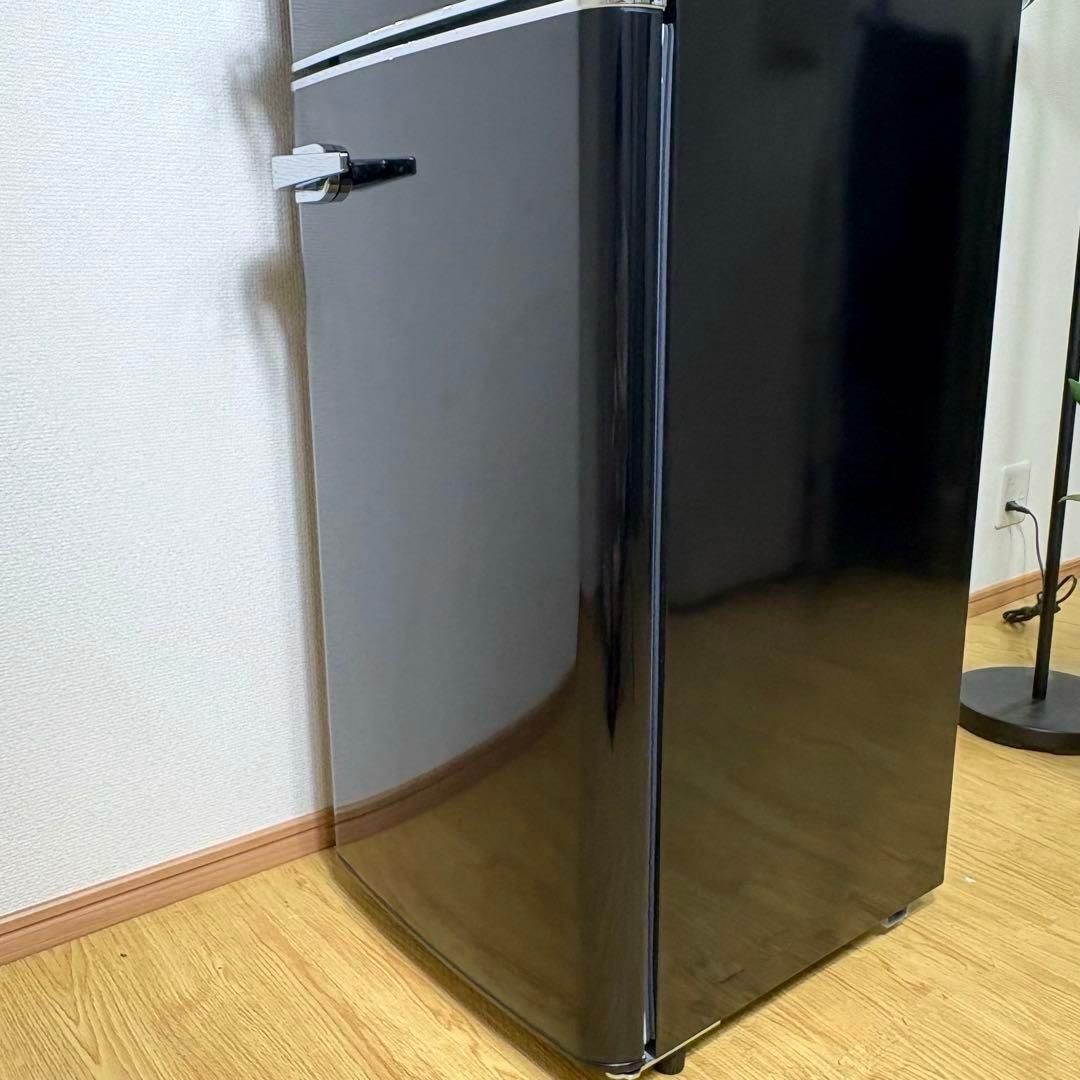 2025年製 冷蔵庫 一人暮らし 単身用 小型 3ヶ月保証 送料無料 レトロ家電