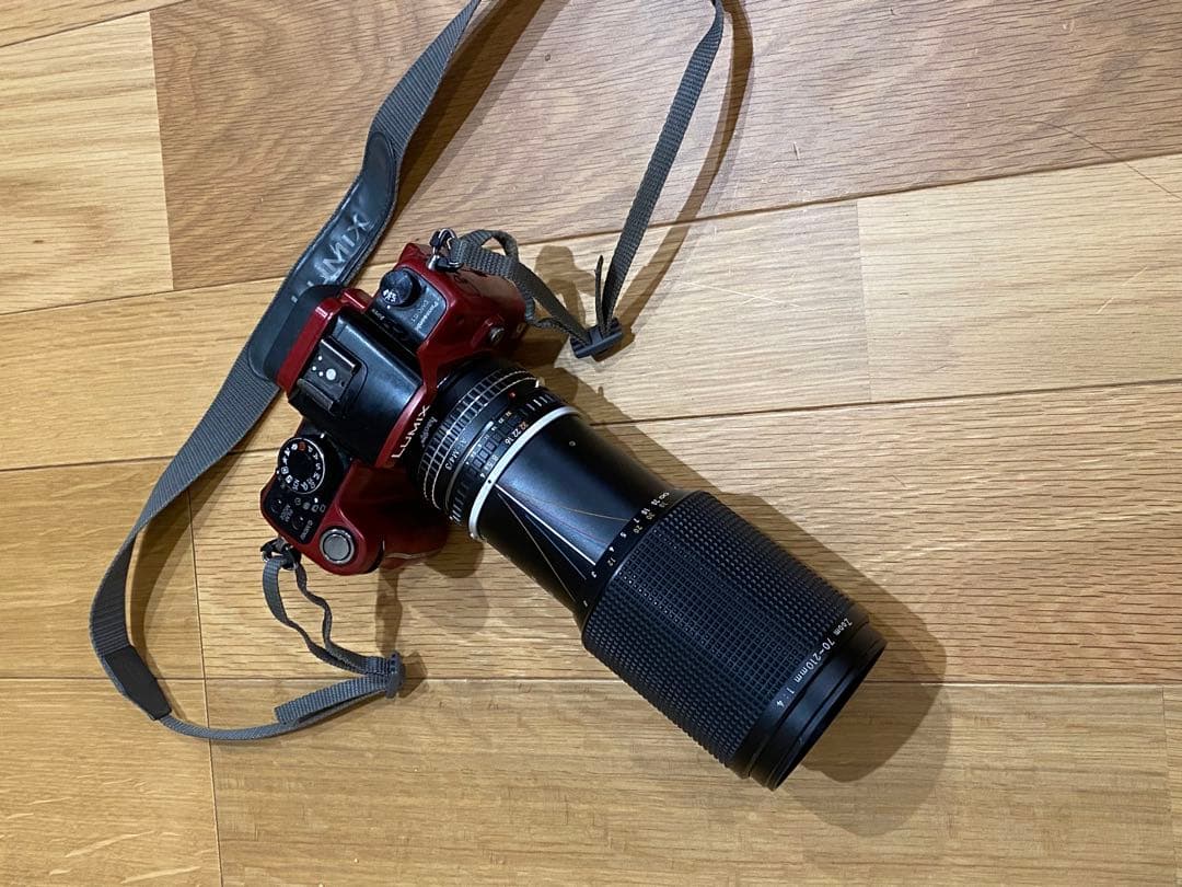 LUMIX G1 ミラーレス一眼　ニコンシリーズE 70-210 動作品　望遠