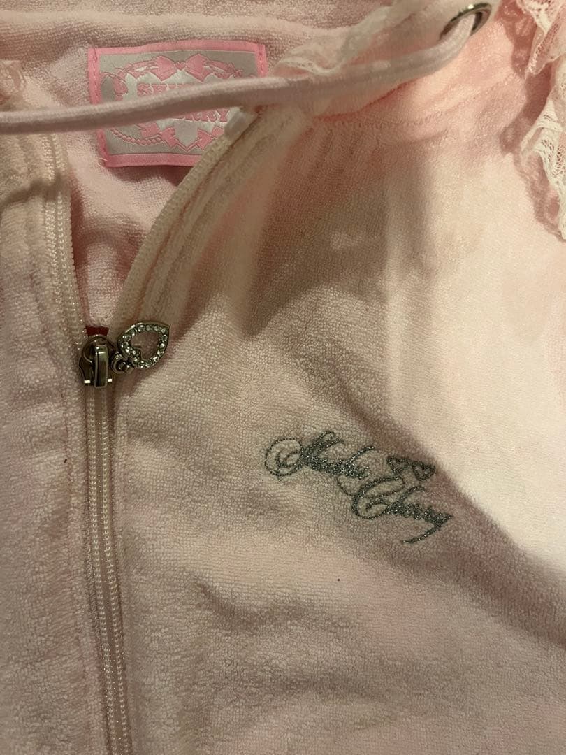 トップス shushucherry Bunny hood 2-way zip-up