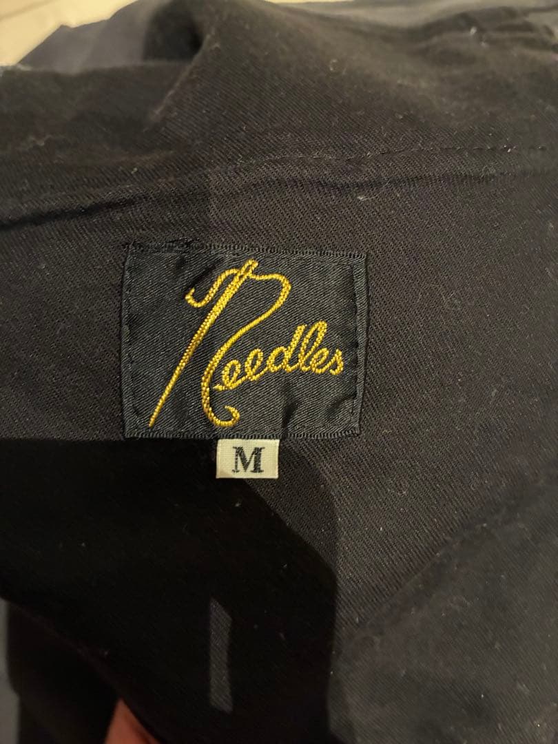 Needles フレアパンツ スラックス トラックパンツ ベルトループ付き