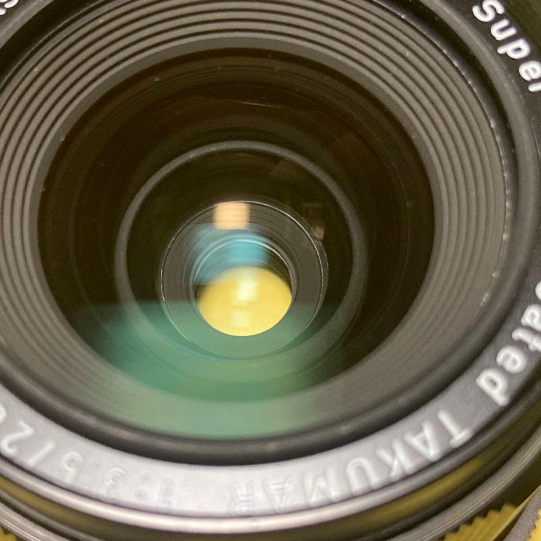 極美品 付属完備 M42 TAKUMAR 28mm F3.5 純正角型フード