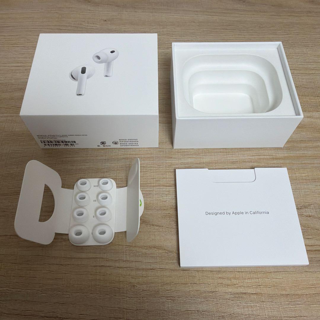 美品 AirPods Pro3 本体 ホワイト