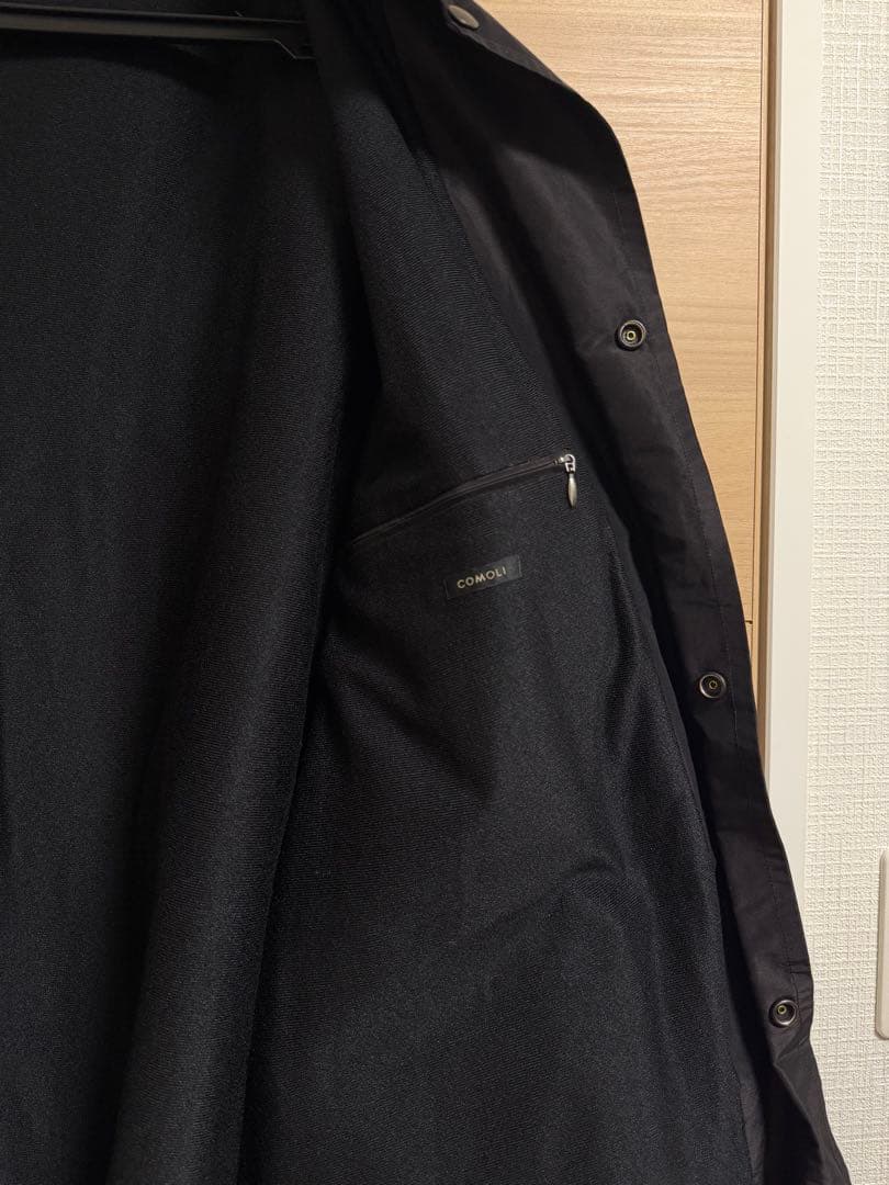 ovyovy COMOLI コットンシルクフッデーコート　サイズ3