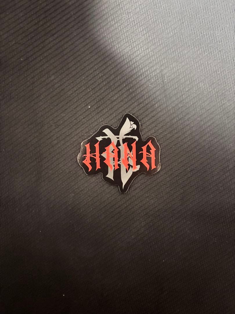 りりりHANA デビュー前　ステッカー　JISOO ファンミトレカ