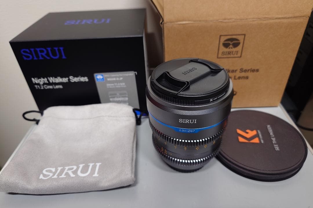 レンズ(単焦点) SIRUI Night Walker Series T1.2 24mm Cine