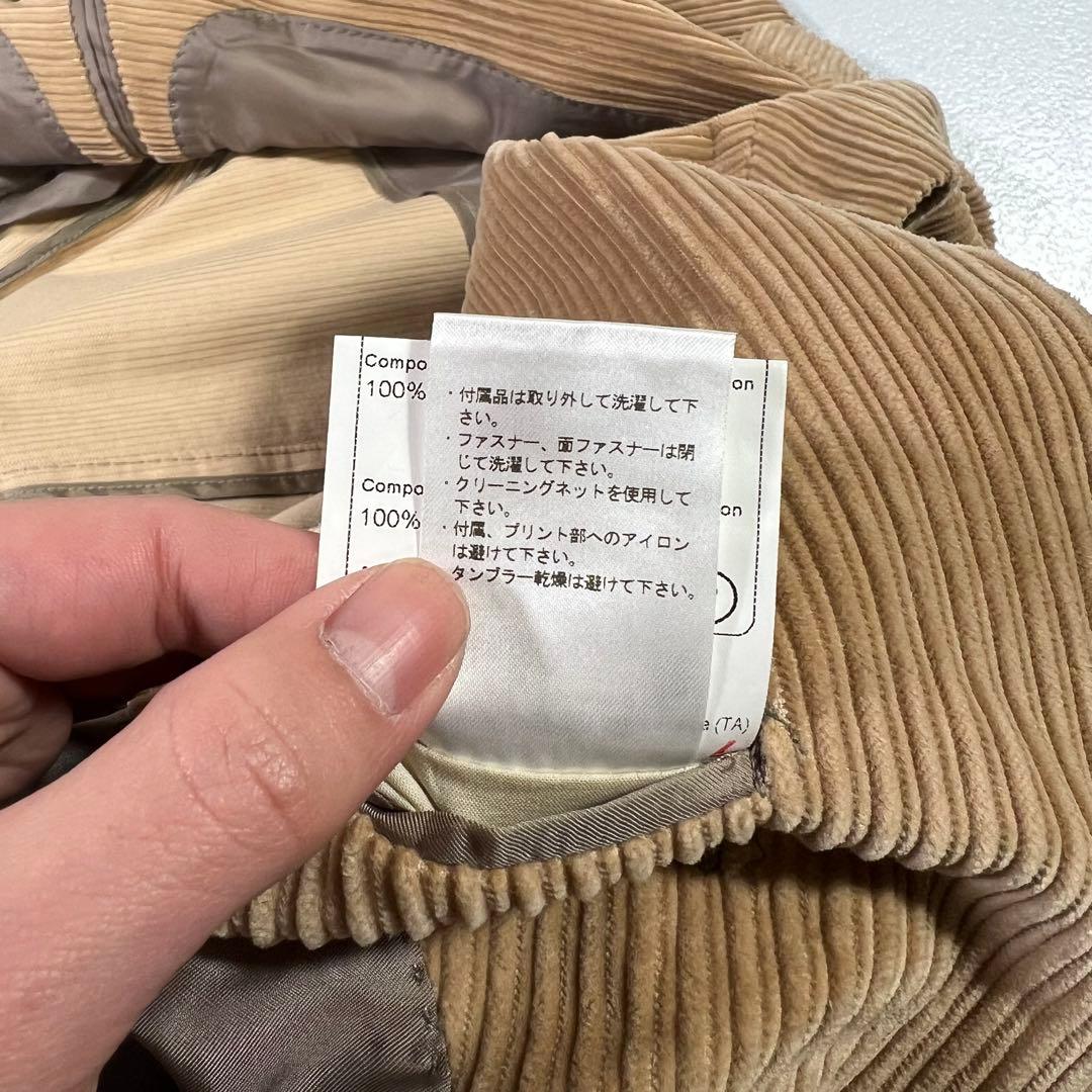 タリアトーレ×ブリッラ 44 コーデュロイ ブラウンベージュ 新型モンテカルロ