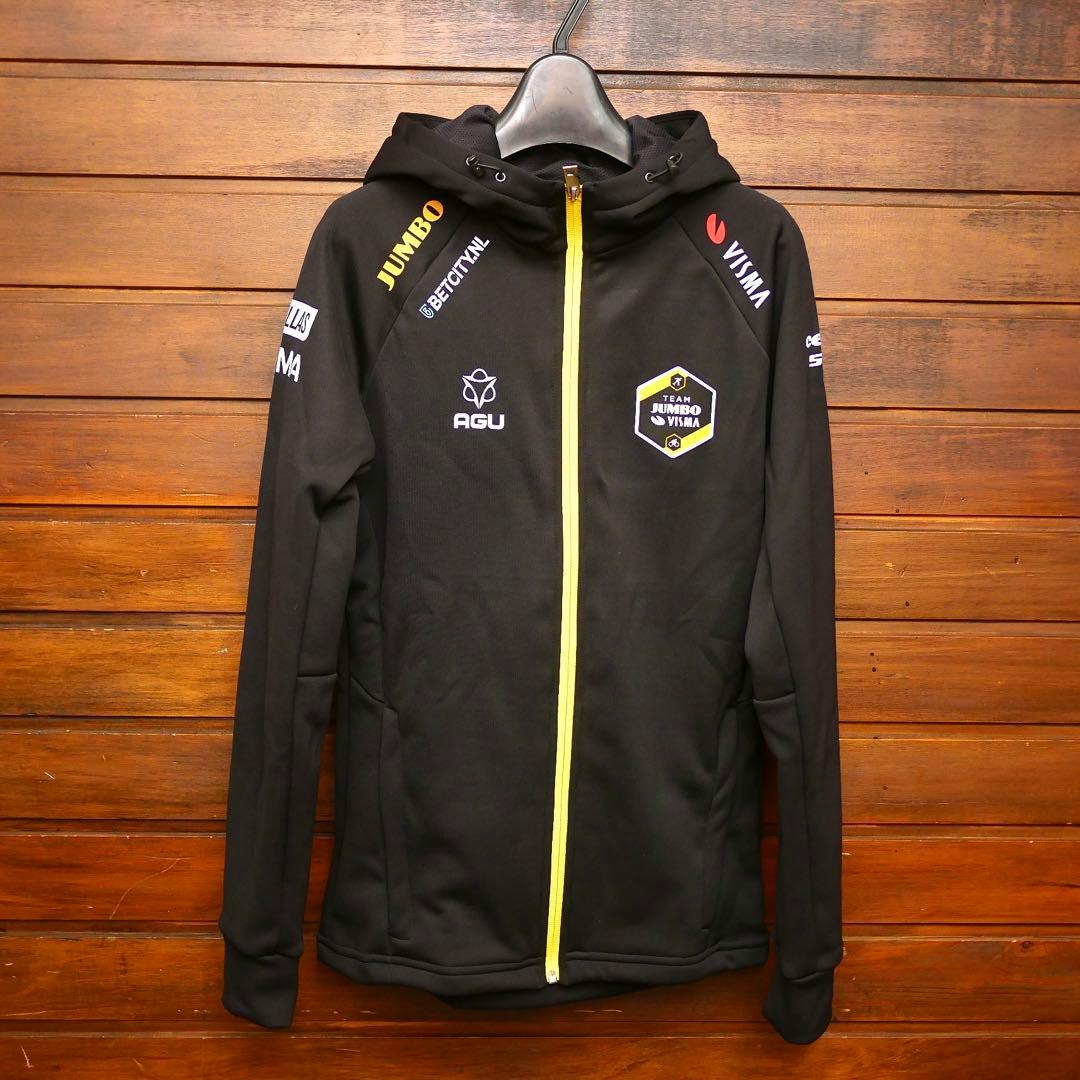 選手支給品 ユンボヴィスマ フルジップパーカ ヴィスマリースアバイク サーベロ