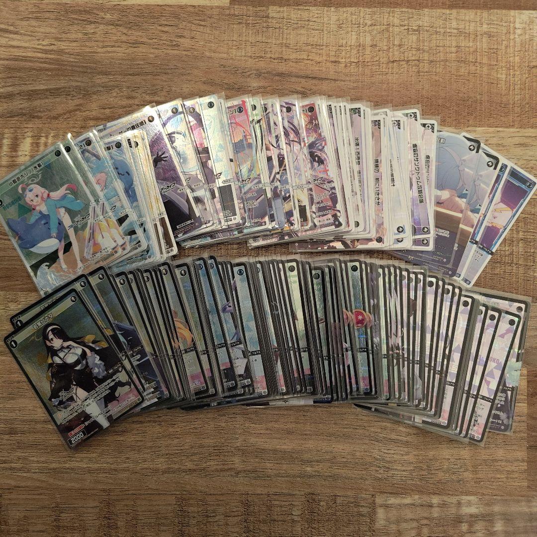 ウィクロス ブルアカ SELECTOR パラレル ホロ 約128枚 まとめ売り