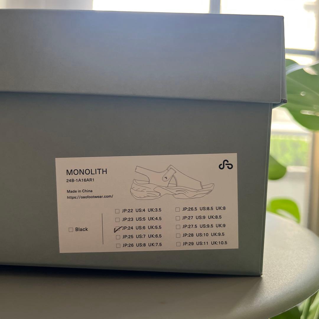 OAO Monolith 厚底サンダル 24cm