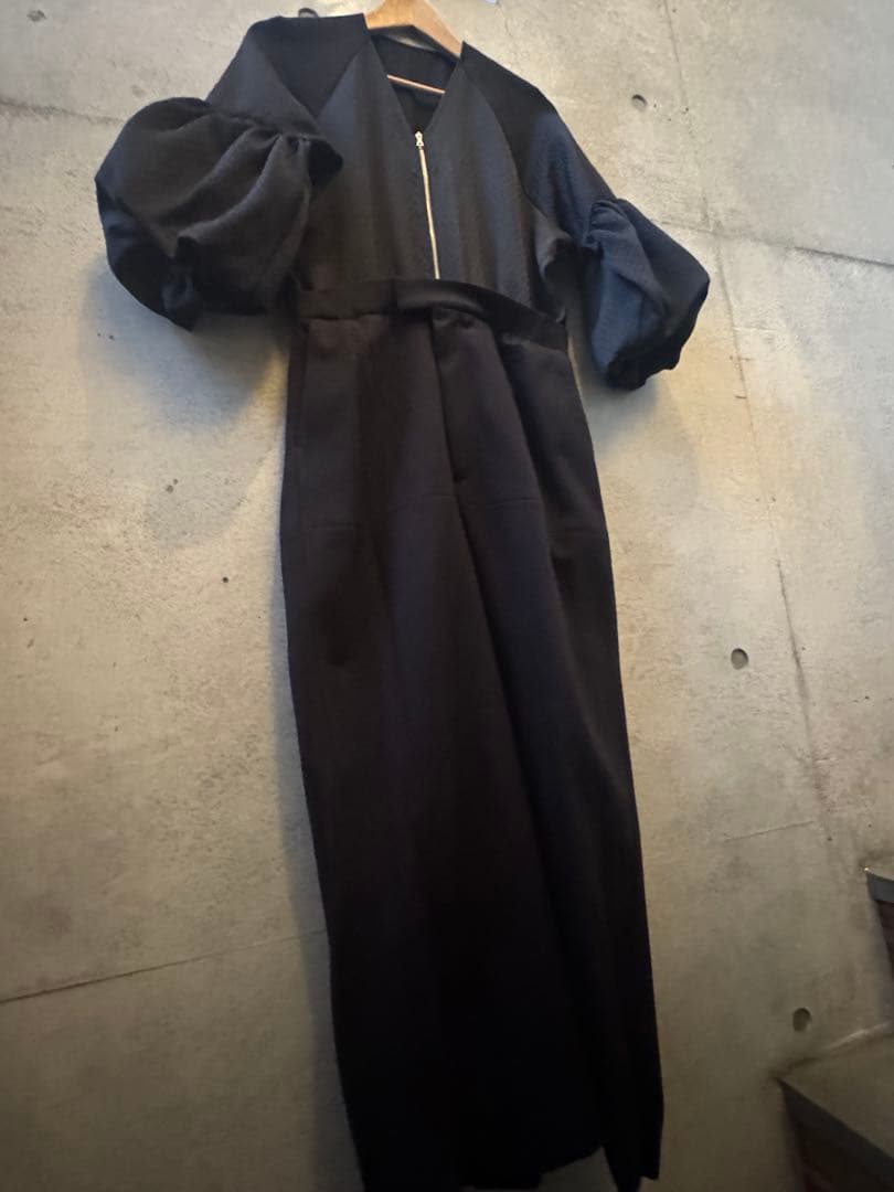 Adam et Rope' アダムエロペ　ジャガードポンチワンピース